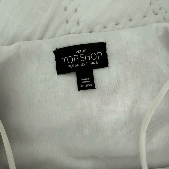 Topshop Petite White Dress - Picture 4 of 6